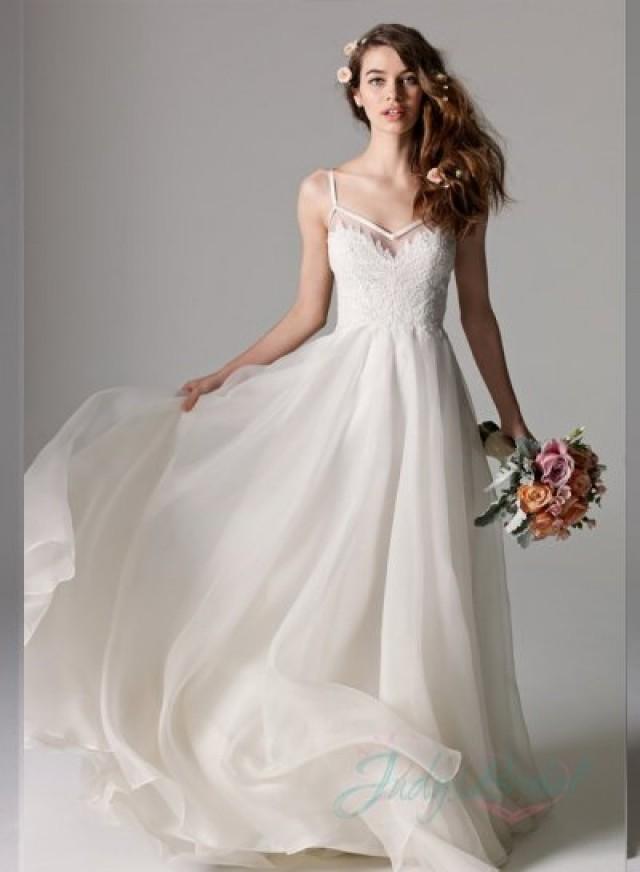 romantic-thin-straps-low-back-organza-simple-wedding-dress-2384081-weddbook