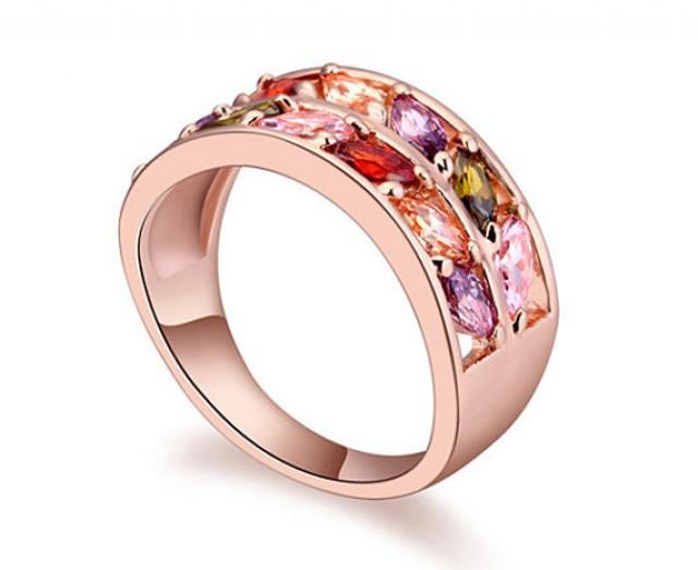 Womens Double Band Engagement Wedding Casual Ring 2384194 Weddbook