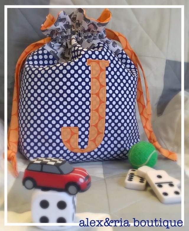 monogrammed pool bag