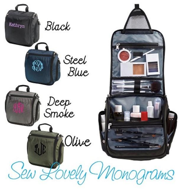 Personalized Toiletry Bag. Monogrammed Toiletry Bag. Bridesmaid Gift