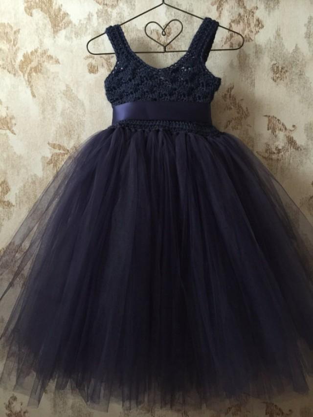 dark blue dress for kids