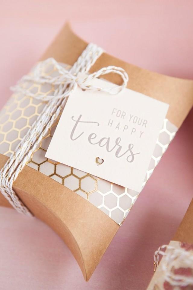 DIY Idea Wedding Handkerchief "Happy Tears" Gift Tags! 2392786