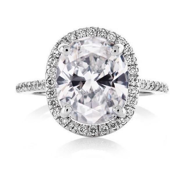 fire and brilliance oval moissanite