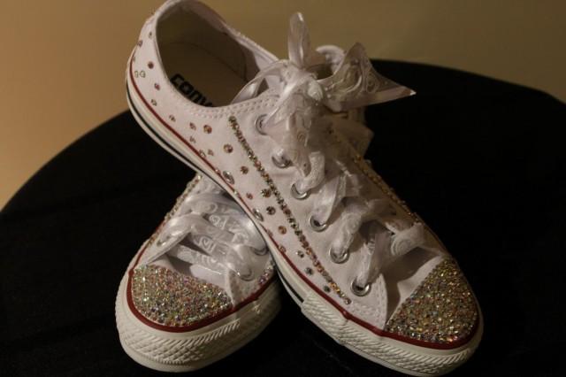 bling sneakers for wedding