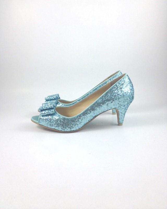 Something Blue Wedding Shoes, Blue 