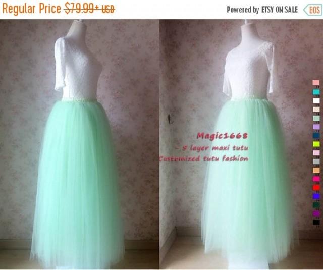 mint tutu skirt