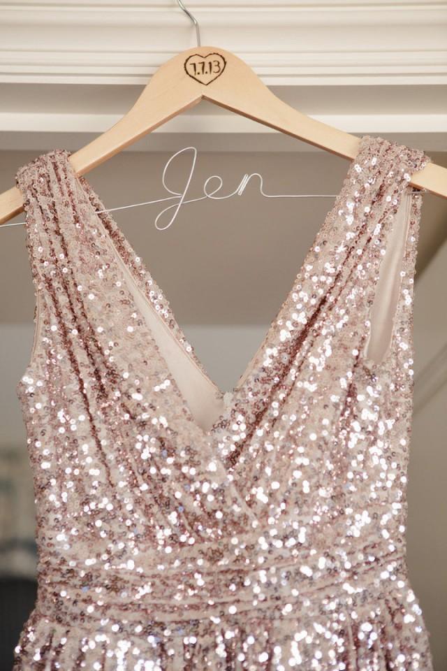 Reserved Custom Order For Full Length Maxi Rose Gold