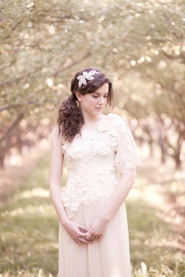 Custom Made Whimsical Wedding Dress 