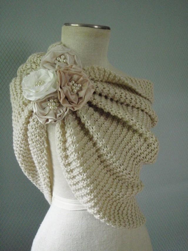 bridal shawl winter