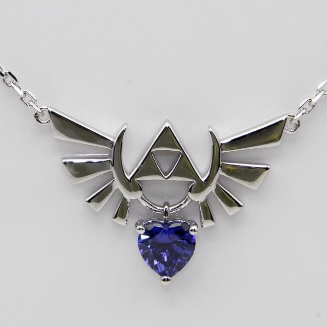 Customizable Legend Of Zelda Hyrule Crest 925 Sterling Silver Wedding