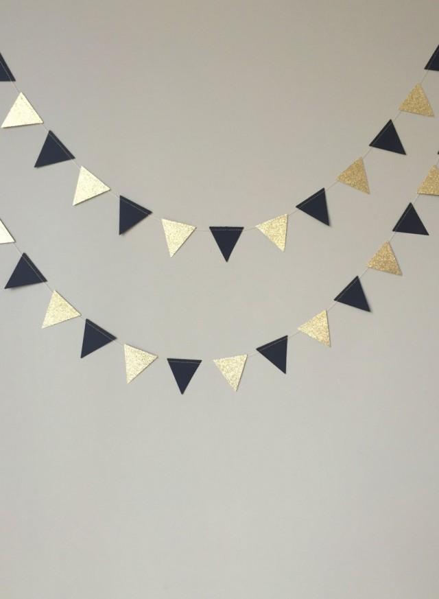 triangle paper garland