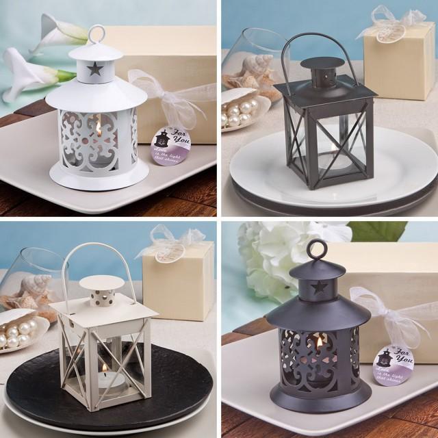 Rustic Wedding Decor 12 Lantern Candle Holders Country Wedding