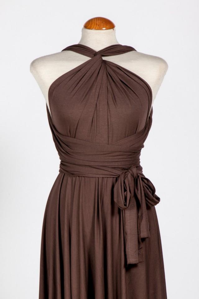 Cocoa Braid Dress / Bridesmaid Dress ...