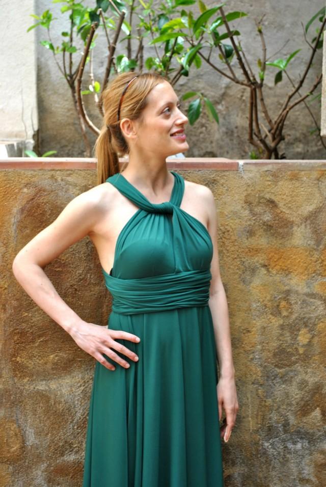 Infinity Emerald Green Dress / Infinity 