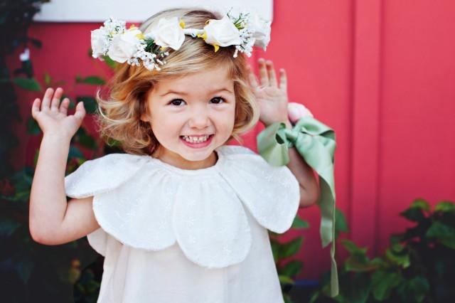 White linen hotsell girls dress