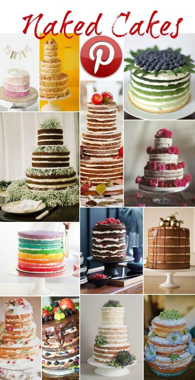 Cake Boho Pins Naked Cakes 2414611 Weddbook