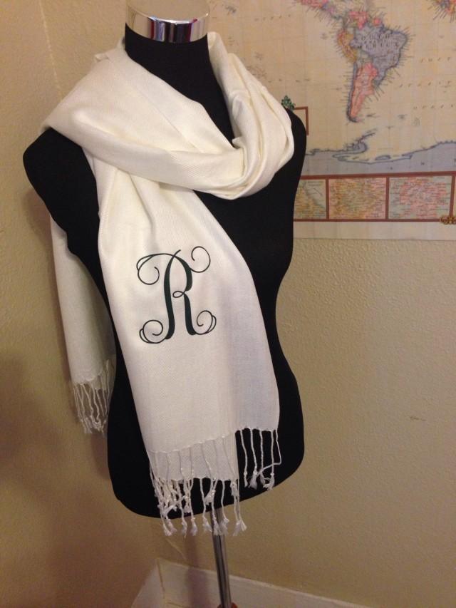 personalized scarf