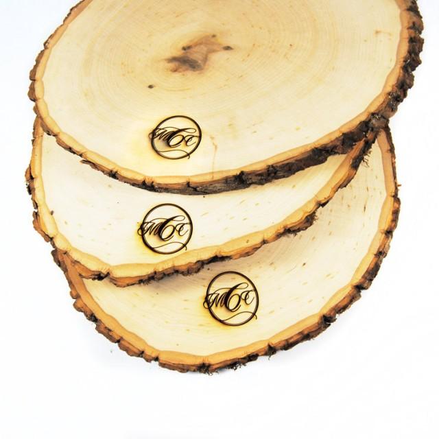 Rustic Wood Tree Slice Centerpieces, Trivets, Hot Plates, Chargers