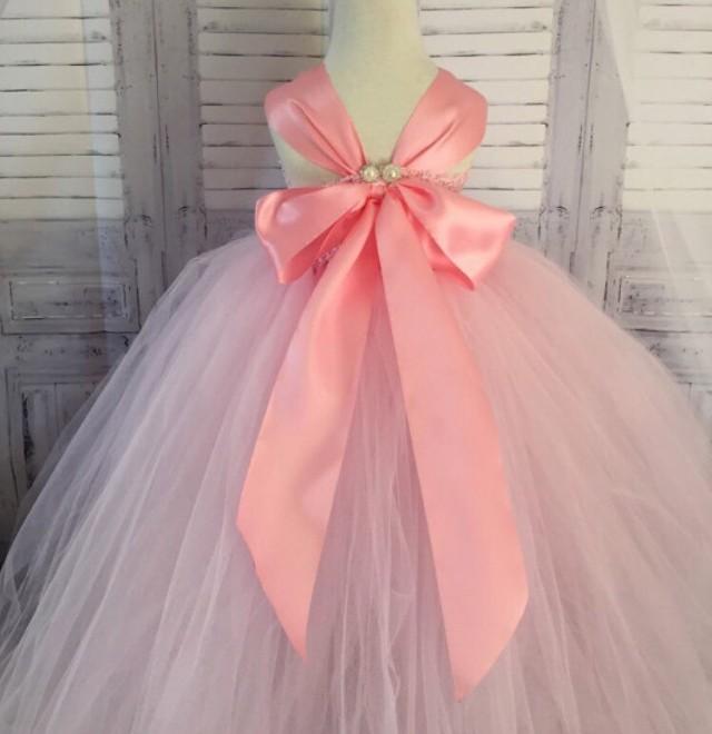 light pink girls dress