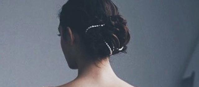 Rhinestone Hairpiece Gatsby Wedding Headpiece Bridal Headpiece