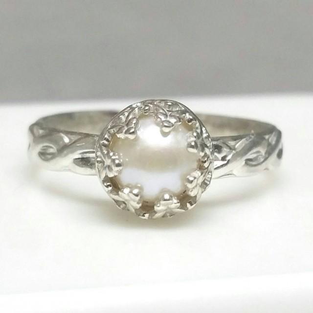 pearl wedding band