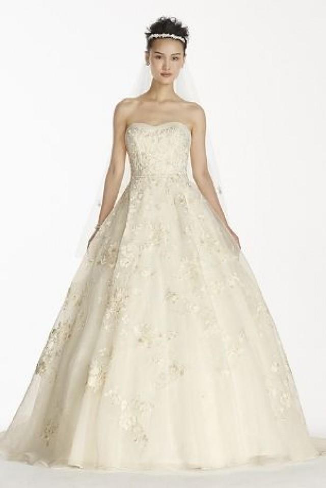 Petite Organza Ball Gown With Beaded Embroidery 2419348 Weddbook