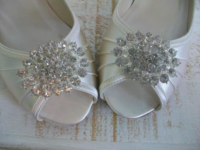 Low Heel Wedge Wedding Shoe 