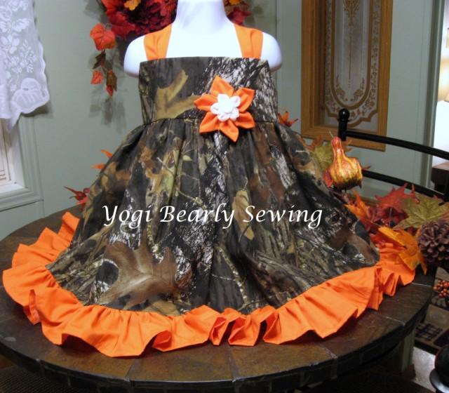 Girls Camo Dress Girls Camo Wedding Dress Flower Girl Camo Dress