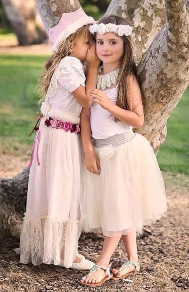 girls lace maxi dress