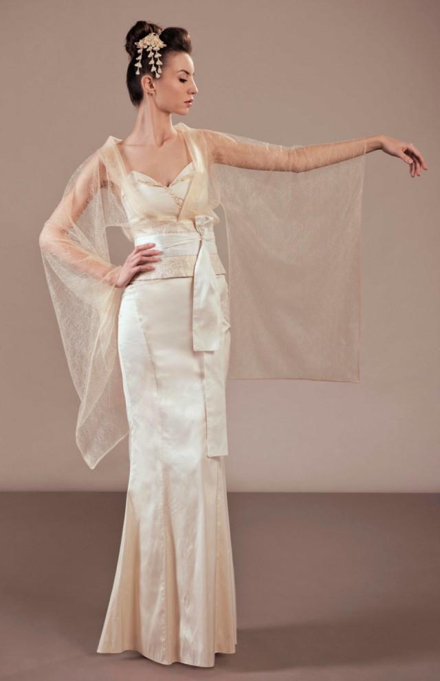 Amaterasu Complete Bridal Outfit Unique Wedding Dress Ensemble