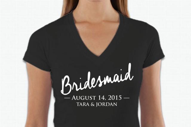 bridesmaid tee
