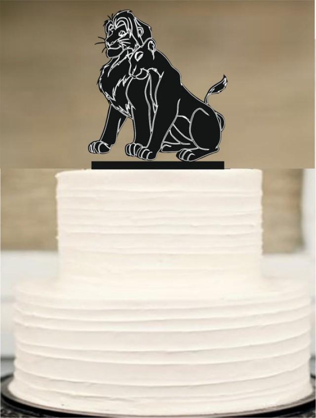 lion king tier cake