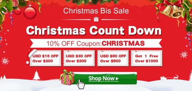 Happy CHRISTMAS Deals: 10% OFF Coupon Code : &quot;CHRISTMAS&quot; #2428116