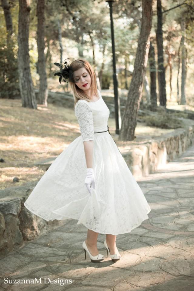 50s style tea length dresses