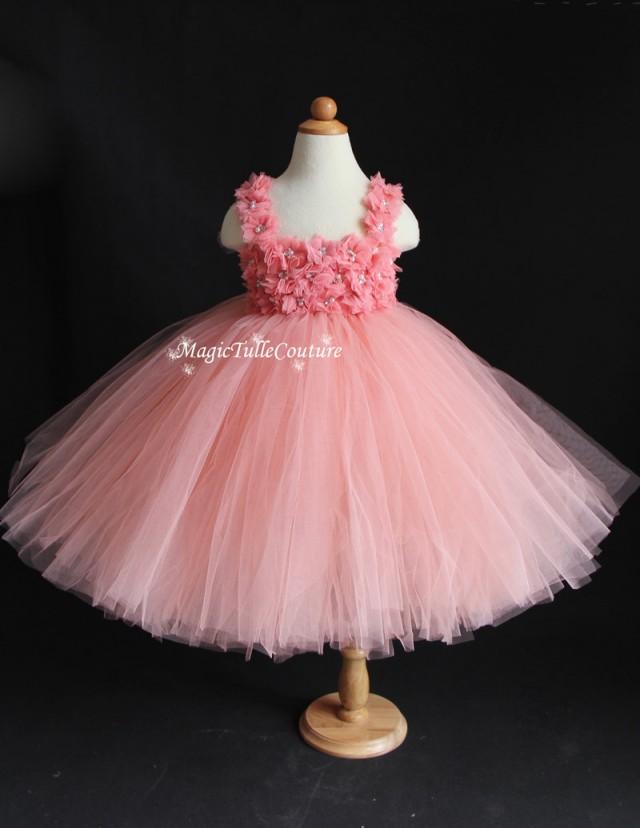 peach easter dress