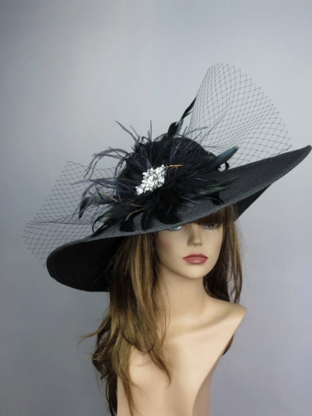 derby hat black