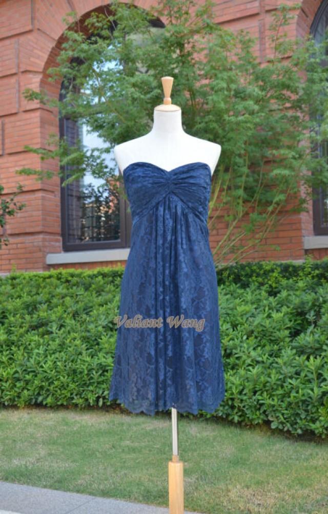 denim and lace bridesmaid dresses