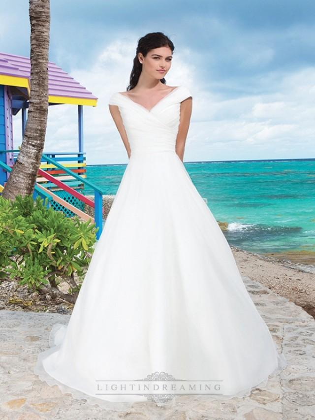 Organza Asymmetrical Pleated Portrait 