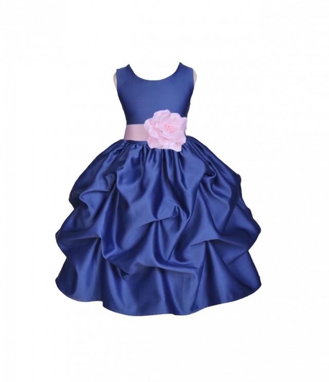 navy bridesmaid dresses kids