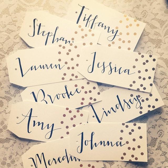 Hand Lettered Bridesmaid Hanger Tags For Dresses Or Gift Tags 2442073 hand-lettered-bridesmaid-hanger-tags-for-dresses-or-gift-tags-2442073