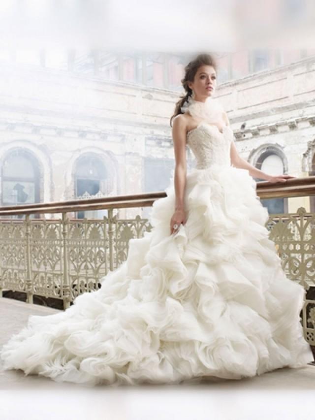 dramatic ball gown