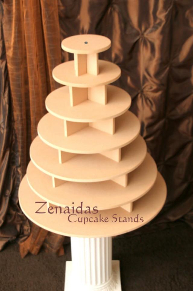 Cupcake Stand 7 Tier Round 200 Cupcakes Threaded Rod And Freestanding