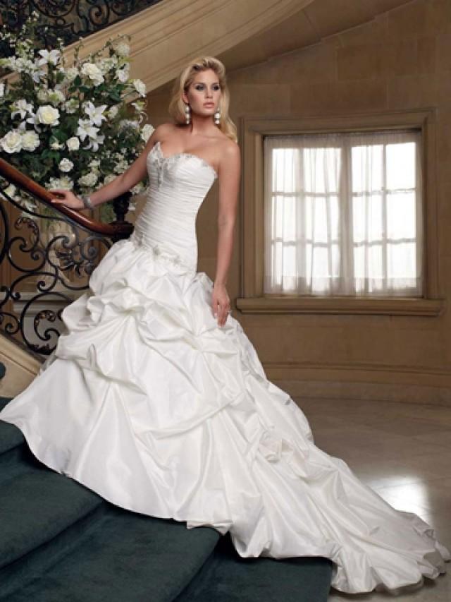 taffeta wedding ball gowns