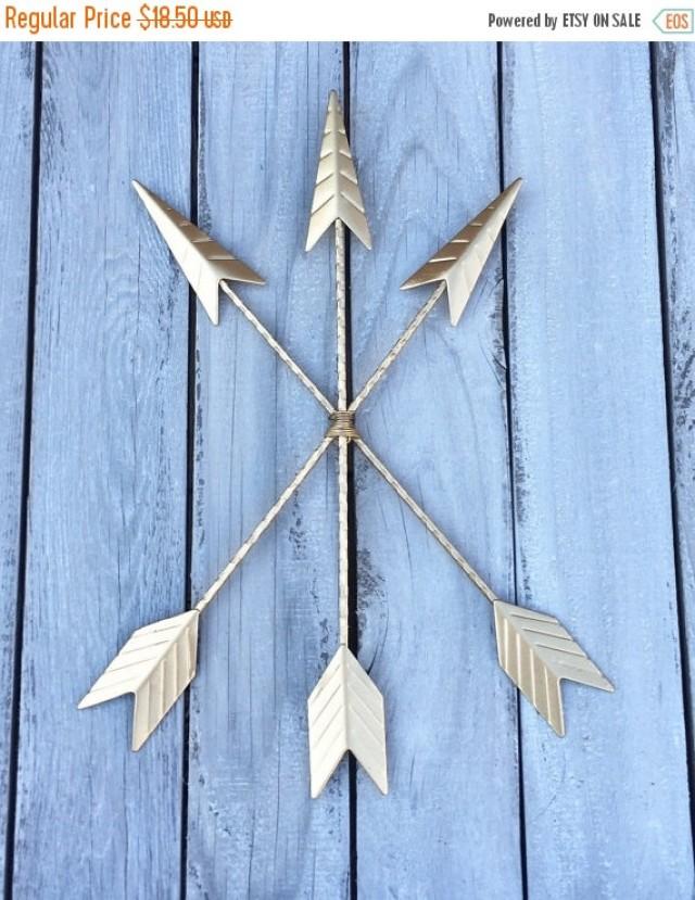 Winter Sale Gold Arrows Tribal Decor Arrow Decor Rustic