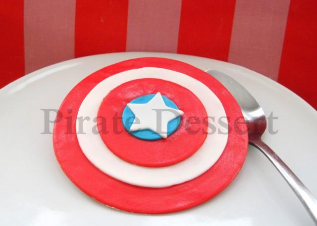 Captain America Edible Cake Topper Avengers Edible Superhero