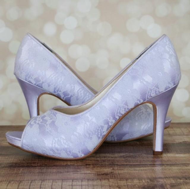 lavender heels wedding