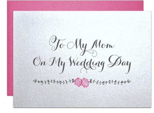 Wedding Day Card Bride Wedding Day Gift Bride Groom Card to Bride SHIMMER To My BRIDE on our Wedding Day Card To My Bride Card