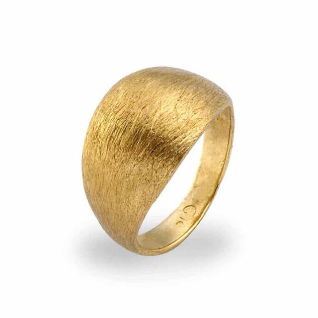 14K Gold Pinky Ring , Dainty Wedding Ring , Yellow Gold , Pinky Ring , Wedding Band , Brushed