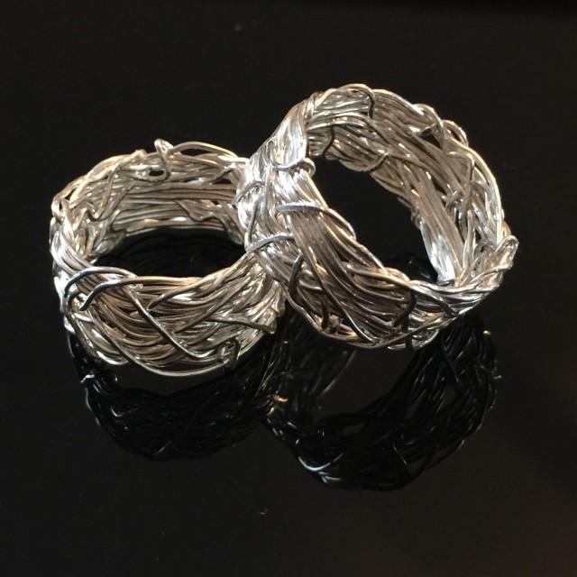 solid silver ring