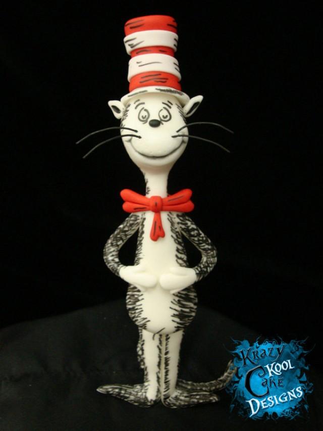 Decor - Cat In The Hat Cake Topper #2455639 - Weddbook